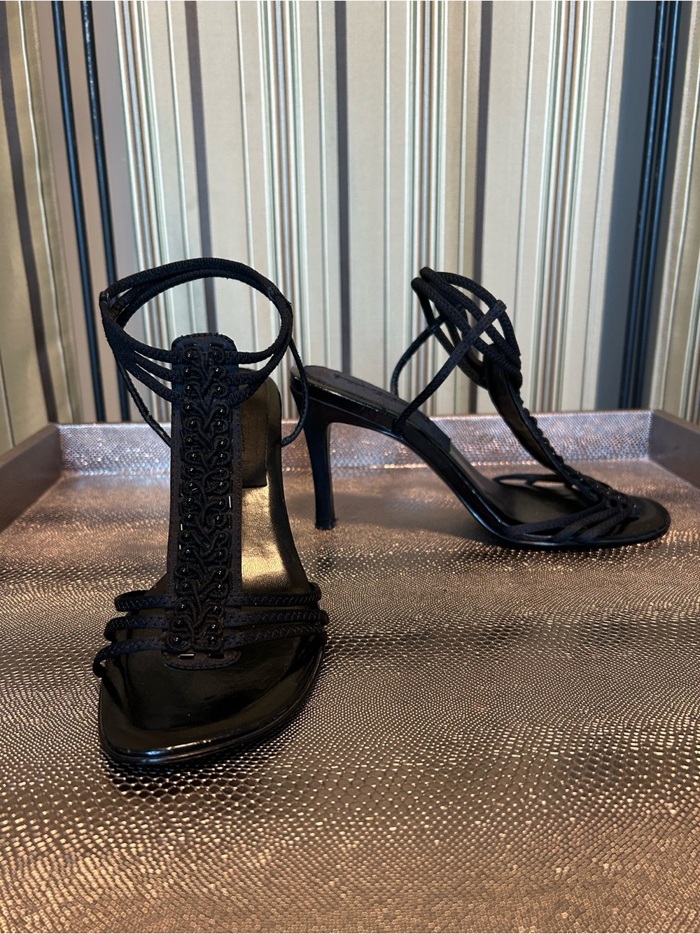 Nine West "Rochelle"  T strap heels
